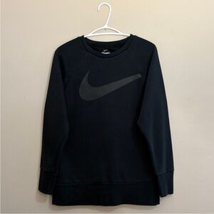 Nike DRI-FIT Black Crewneck Oversized Fit Sweatshirt